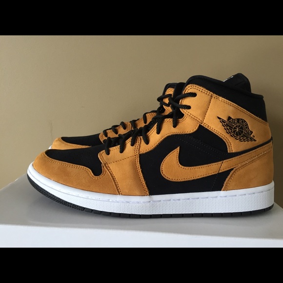 Air Jordan 1 Mid desert ochre new size 12 - Picture 2 of 6